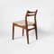 Danish Dining Chairs in Teak and Leather, 1960s, Set of 4 7