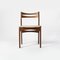 Danish Dining Chairs in Teak and Leather, 1960s, Set of 4 5