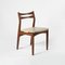 Danish Dining Chairs in Teak and Leather, 1960s, Set of 4, Image 3