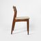 Danish Dining Chairs in Teak and Leather, 1960s, Set of 4 6