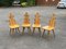 Mid-Century Ash Chairs, Set of 4 14