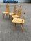 Mid-Century Ash Chairs, Set of 4 9