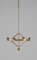 Swedish Chandelier attributed to Sigurd Persson, 1960s 2