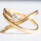 Vintage 18 Karat Gelbgold Ring mit Diamanten im Brillantschliff, 1970er-1980er 8