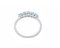 Modern 18 Karat White Gold Ring with Aquamarine and Diamonds 3