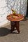 Vintage Carved Moroccan Tea Table, 1960s, Image 10