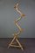 Vintage Dutch Rattan Plant Stand 1