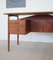 Dänischer Mid-Century Schreibtisch aus Teak von Gunnar Nielsen für Tibergaard, 1960er 5