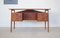 Mid-Century Danish Teak Desk by Gunnar Nielsen for Tibergaard, 1960s, Image 2