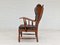 Dänischer Vintage Stuhl aus Schaffell & Eiche, 1960er 3