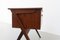 Vintage Danish Rosewood Sewing Table with Tilting Drawer, 1960s 17