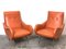 Italian Lady Lounge Chairs by Marco Zanuso, 1960s, Set of 2 13