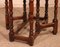 Antique Oak Gateleg Table, 1700s 3