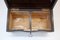 Napoleon III Boulle Schmuckkästchen mit Intarsien aus gemeißeltem Schildpatt-Messing 9