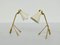 Adjustable Three Feet Abatjours from Stilnovo, Italy, 1950s, Set of 2 1