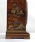 Chinese Lacquer, Wood & Brass Travel Clock, Early 20th Century 4