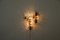 Lampada da soffitto modulare a tre punti in vetro di Murano di Mazzega, anni '70, Immagine 3