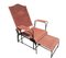 Adjustable Wicker and Metal Garden Lounge Chair, 1960s 1