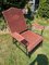 Adjustable Wicker and Metal Garden Lounge Chair, 1960s 5