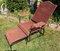 Adjustable Wicker and Metal Garden Lounge Chair, 1960s, Image 8