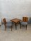 Table Spider and Halabala Armchairs by Jindřich Halabala, 1920s, Set of 3, Image 4