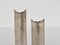 Solitaire Silver Vases by Lino Sabattini for Sabatti, Italy, 1960s, Set of 2 3