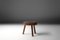 Rustic Wooden Stool, 1930s, Image 2