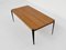 Model T61/B Coffee Table with Striped Bicolor Wood Top by Osvaldo Borsani for Tecno, Italy, 1957 6