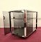 Vintage Glass Bar Cart by Mario Sabot, 1970s 5