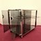 Vintage Glass Bar Cart by Mario Sabot, 1970s 4