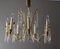 Crystal Brass Chandelier from Vereinigte Werkstätten, 1960s, Image 10