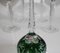 Bicchieri vintage in cristallo, set di 5, Immagine 2