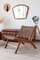 Los Angeles Lounge Chairs in Teak & Rope by Olivier De Schrijver, Set of 2, Image 10