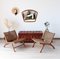 Los Angeles Lounge Chairs in Teak & Rope by Olivier De Schrijver, Set of 2, Image 17