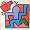 After Keith Haring, Composizione figurativa, 1990, Stampa, Incorniciato, Immagine 2