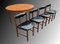 Vintage Extendable Dining Tables and Chairs in Teak from McIntosh, 1960s, Set of 5 16