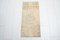 Handmade Tan Khaki Oushak Pale Door Mat, Image 1