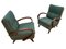 Art Deco Style Armchairs by Jindřich Halabala, Set of 2 1