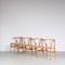 Wishbone Dining Chairs by Hans J. Wegner for Carl Hansen, Denmark, 1970s, Set of 4 2