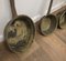 Large Antique Brass and Iron Ladles, 1800s, Set of 5 5