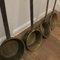 Large Antique Brass and Iron Ladles, 1800s, Set of 5 4
