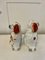 Chiens Staffordshire Victoriens Antiques, 1860, Set de 2 4