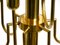 Mid-Century Brass Chandelier with a Long Brass Rod, 1960s 15