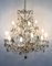 Vintage Ottone Drops Chandelier and Murano Cups, 1980s, Image 3