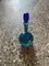 Vaso Bottiglia Morandiana in vetro di Murano blu e verde di Gio Ponti per Venini, Immagine 4