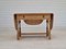 Danish Coffee or Sewing Table in Oak, 1970s, Image 1