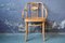 Geschwungener Vintage Sessel aus Holz 2