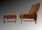 Art Deco Armchair and Footstool by Jindřich Halabala, Set of 2, Image 9