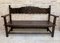 Vintage French Bench in Wood, 1920 1