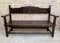 Vintage French Bench in Wood, 1920, Image 1